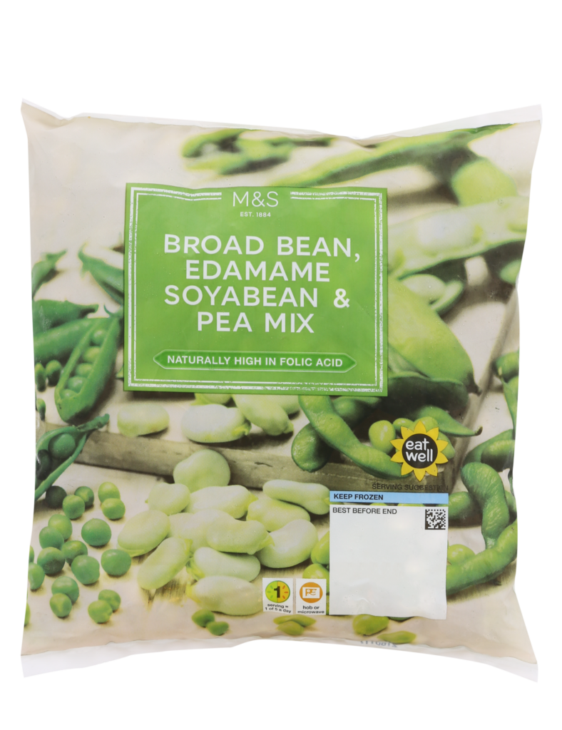 Broad Beans Edamame Bean & Pea Mix Marks & Spencer Cyprus