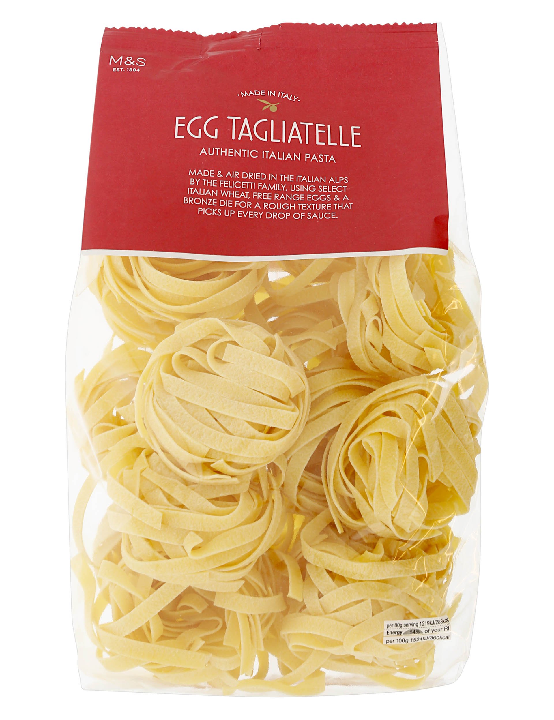 Egg Tagliatelle Marks & Spencer Cyprus
