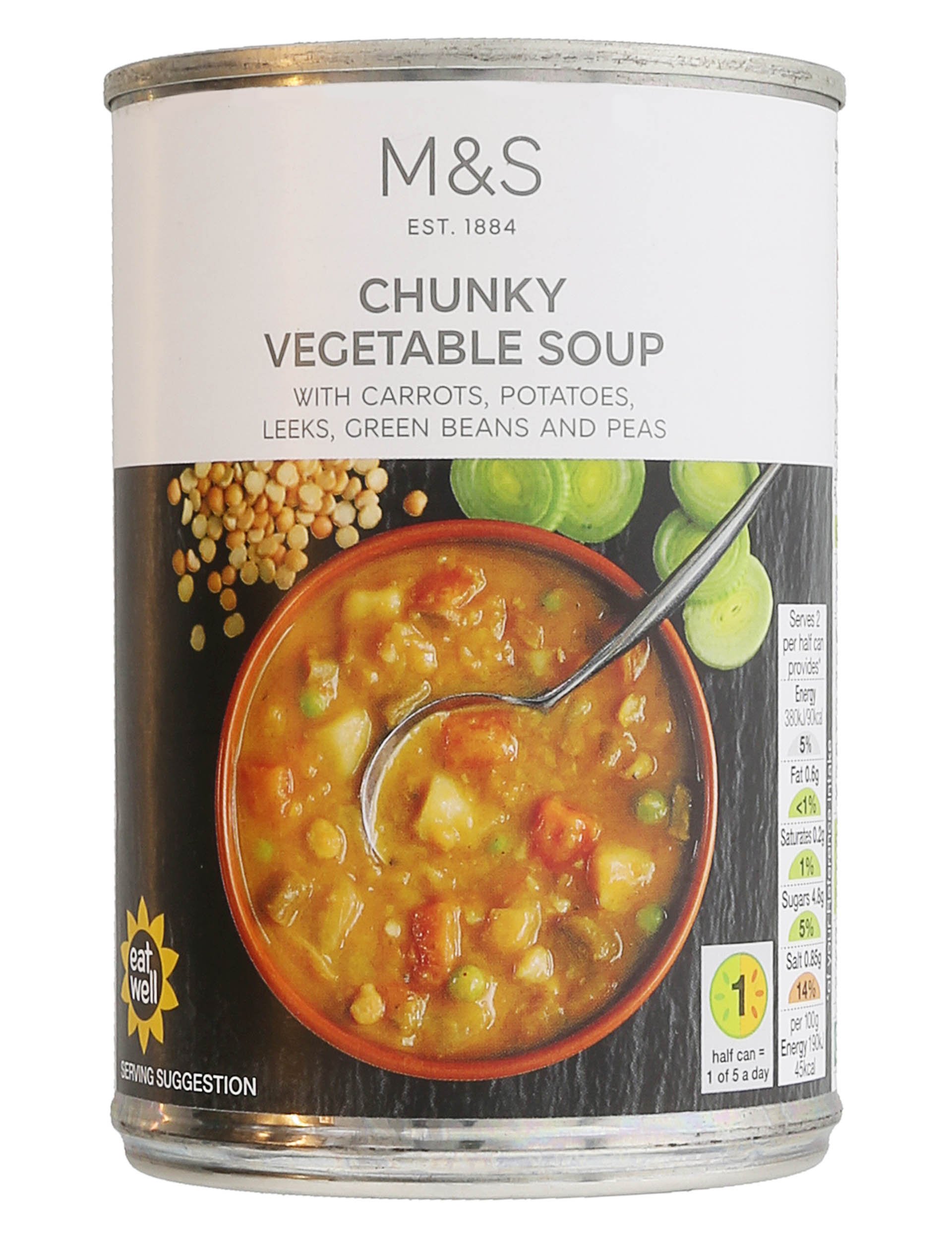 Chunky Vegetable Soup Marks & Spencer Cyprus