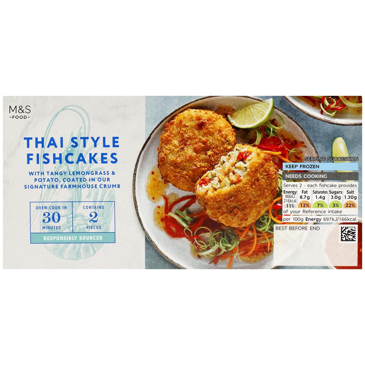 2 Thai Fish Cakes Marks & Spencer Cyprus
