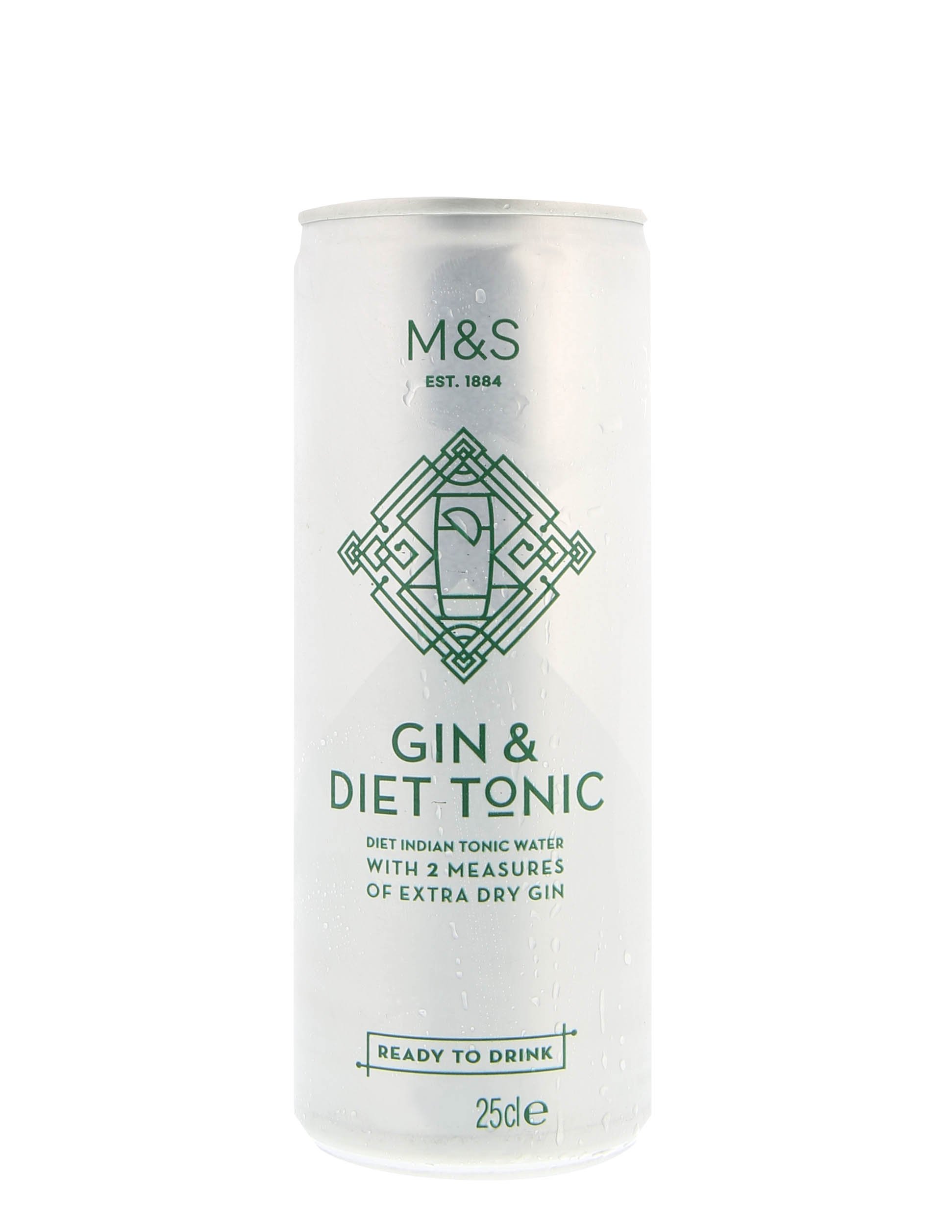 Gin & Diet Tonic Marks & Spencer Cyprus