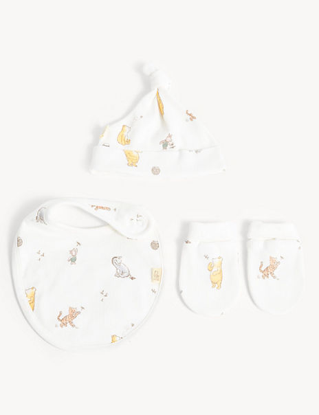3pc Cotton Rich Winnie the Pooh™ Set - Marks and Spencer Cyprus ...