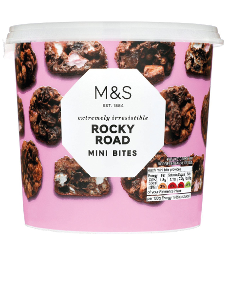 Rocky Road Mini Bites - Marks & Spencer Cyprus
