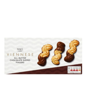 All Butter Viennese Milk Chocolate Dipped Fingers