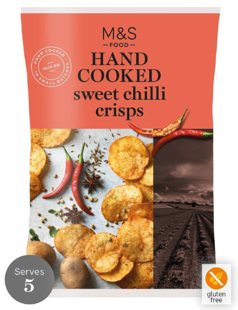 Hand Cooked Sweet Chilli Hand Cooked Sweet Chilli