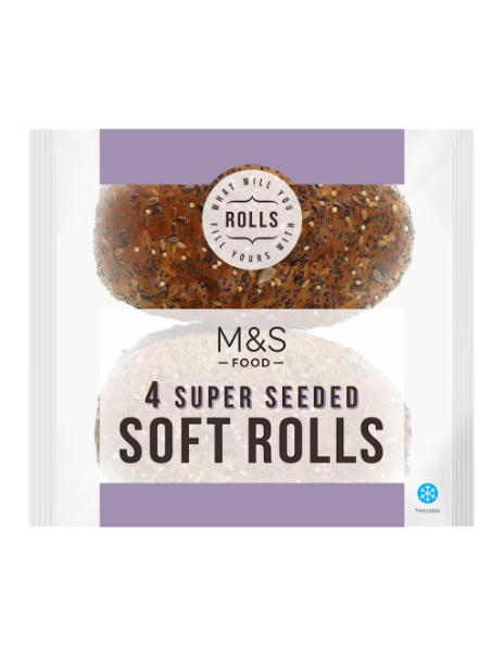 4 Super Seeded Deli Rolls 4 Super Seeded Deli Rolls