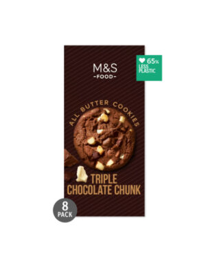 8 All Butter Triple Belgian Chocolate Cookies