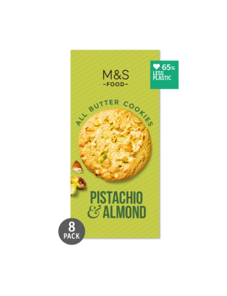 8 Pistachio And Almond Cookies