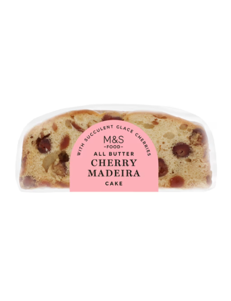 Glace Cherry Madeira Cake Glace Cherry Madeira Cake