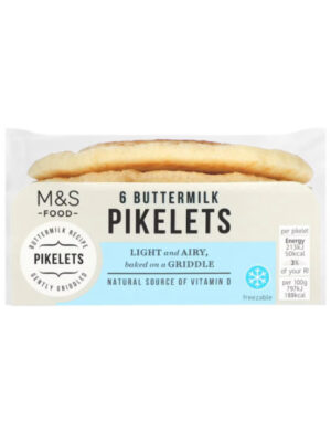 6 Buttermilk Pikelets