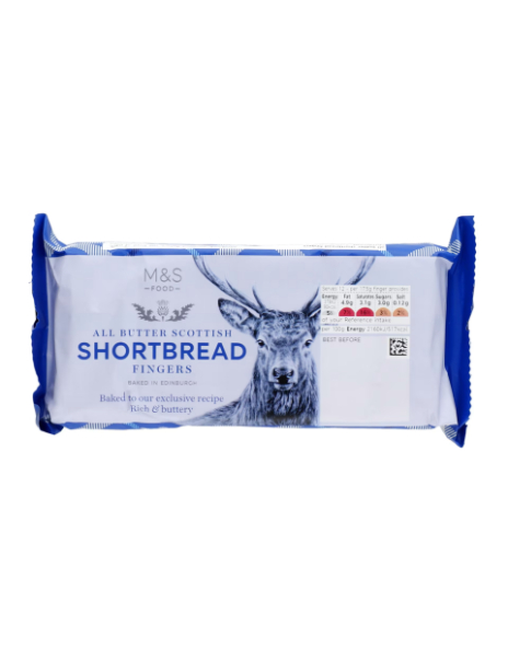 Scottish All Butter Shortbread Fingers
