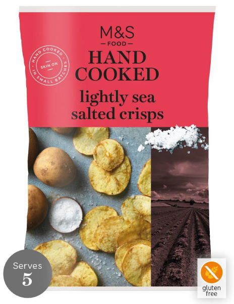 Hand Cooked Lightly Salted Hand Cooked Lightly Salted
