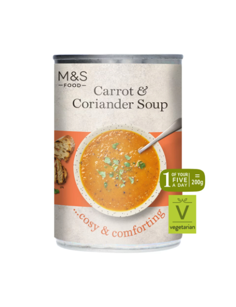 Carrot & Coriander Soup Carrot & Coriander Soup