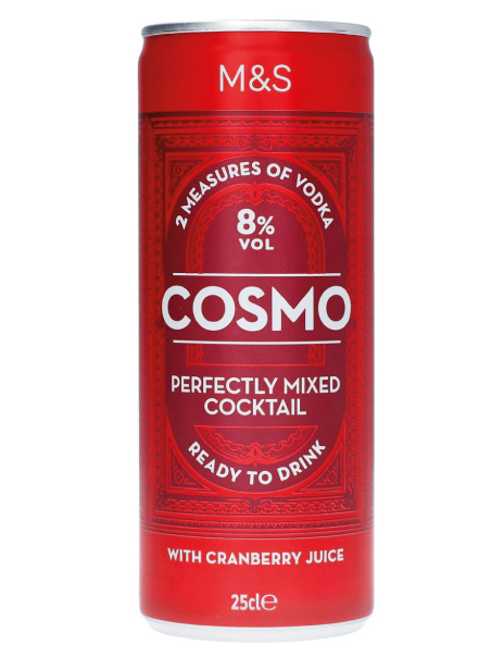 Cosmo Vodka & Cranberry