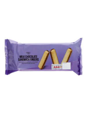 Chocolate Sandwich Fingers Twin Pack