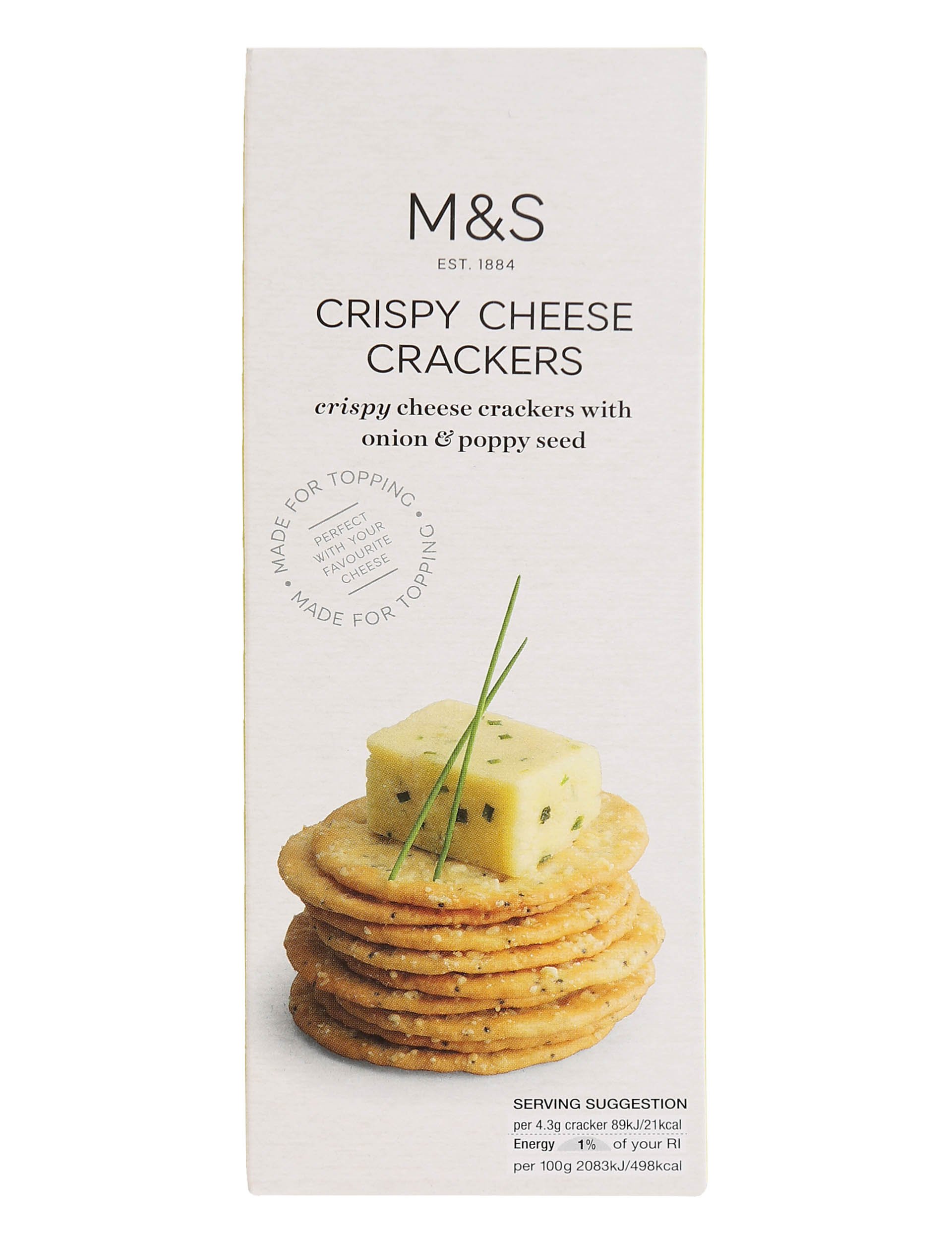 Crispy Cheese Crackers Crispy Cheese Crackers