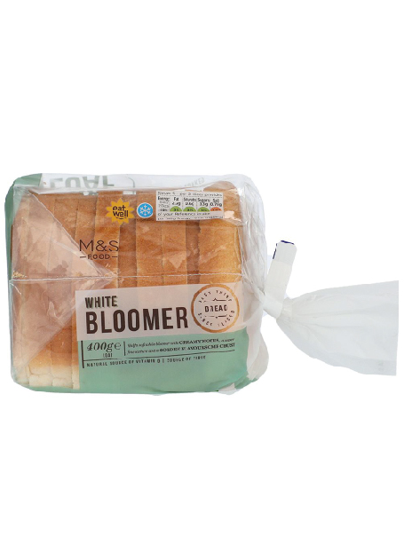 White Bloomer Bread Loaf White Bloomer Bread Loaf