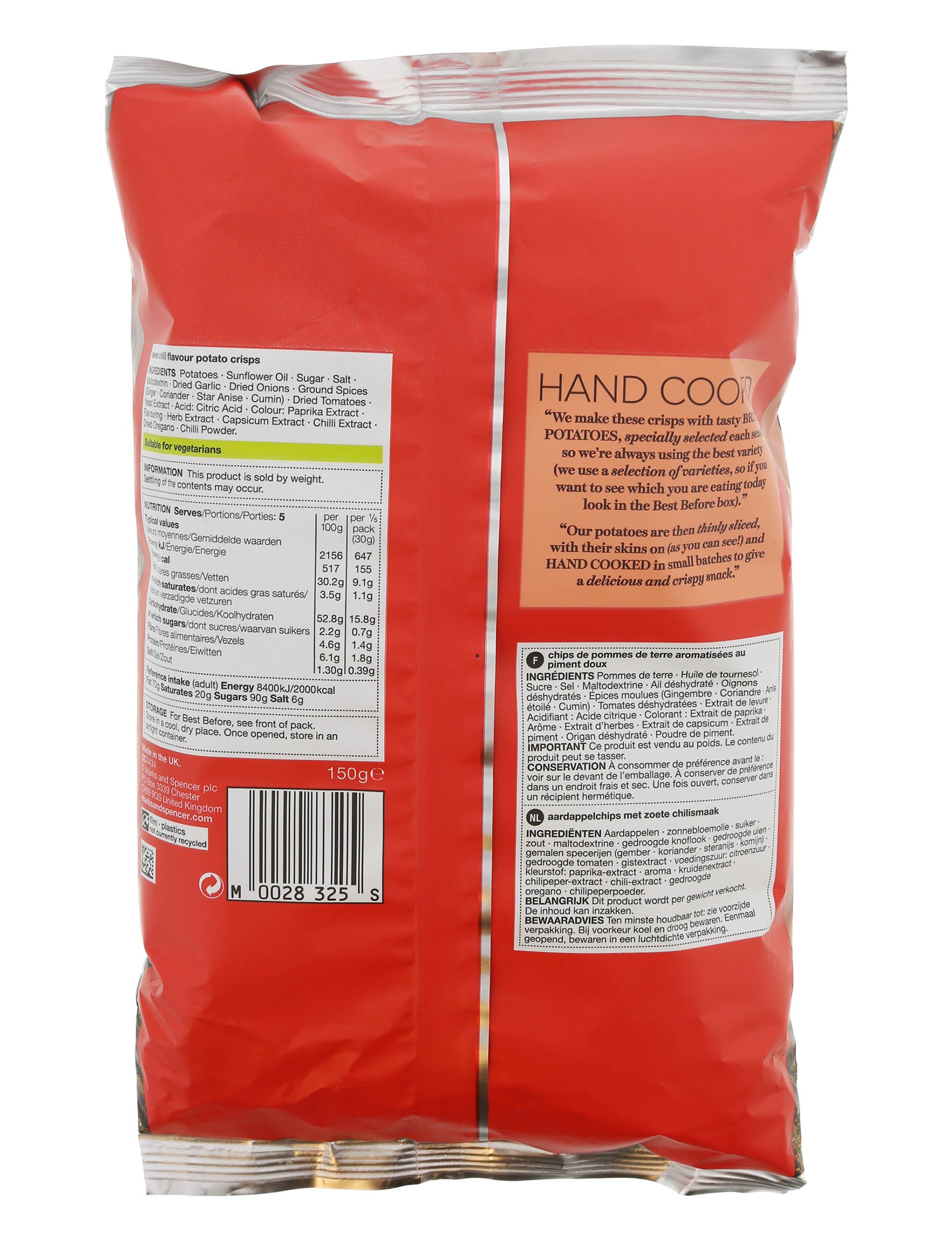 Hand Cooked Sweet Chilli
