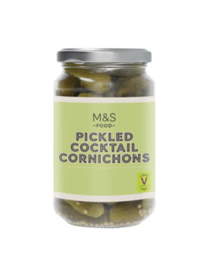 Pickled Cocktail Cornichons