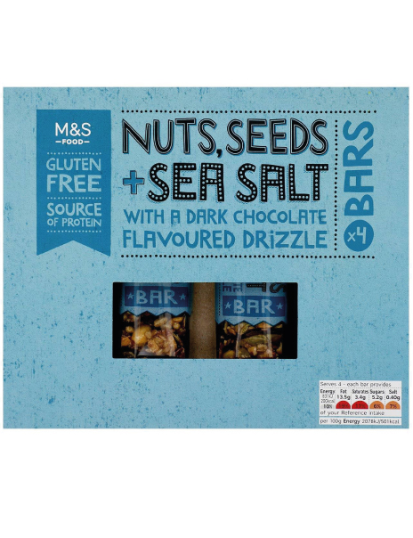 Nuts, Seeds & Sea Salt Bars 