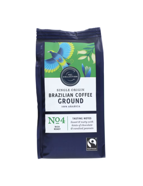Single Origin Brazilian Ground Coffee Single Origin Brazilian Ground Coffee