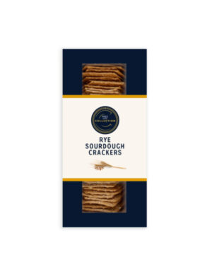 Rye Sourdough Crackers