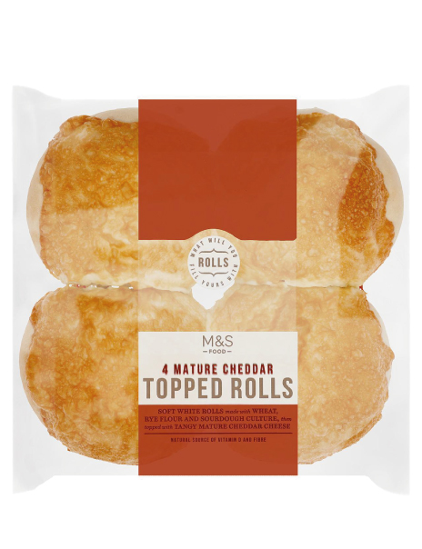 Mature Cheddar Topped Rolls