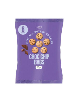 6 Bags Mini Choc-Chip Cookies