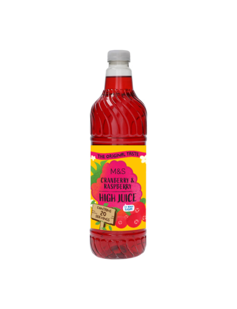 Cranberry & Raspberry High Juice