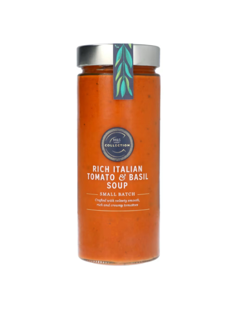 Rich Italian Tomato and Basil Soup Rich Italian Tomato and Basil Soup