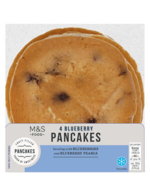 4 Blueberry Pancakes
