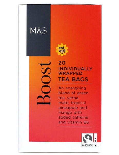 Green Tea Boost Teabags