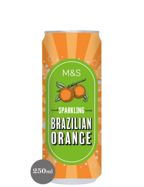 Sparkling Brazilian Orange Drink Sparkling Brazilian Orange Drink