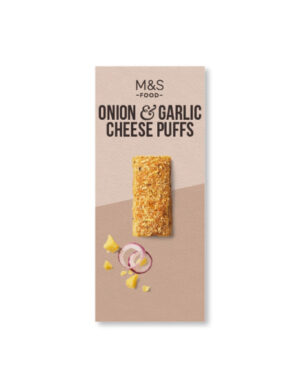 Onion & Garlic Cheese Puffs 