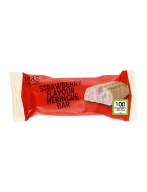 Strawberry Flavour Meringue Bar