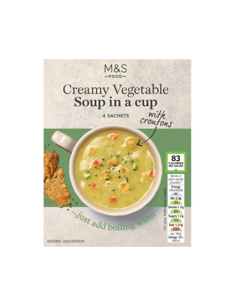 Creamy Vegetable Cup Soup Creamy Vegetable Cup Soup