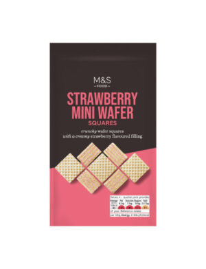 Strawberry Mini Wafer Squares