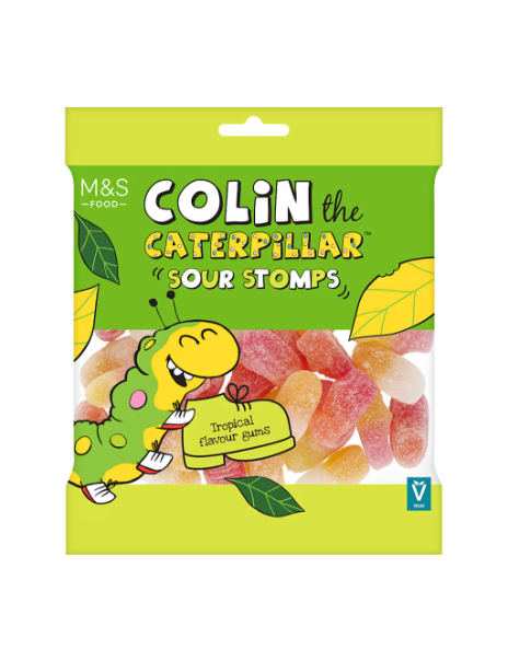 Colin the Caterpillar Sour Stomps Colin the Caterpillar Sour Stomps