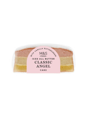 Iced All Butter Classic Angel Cake