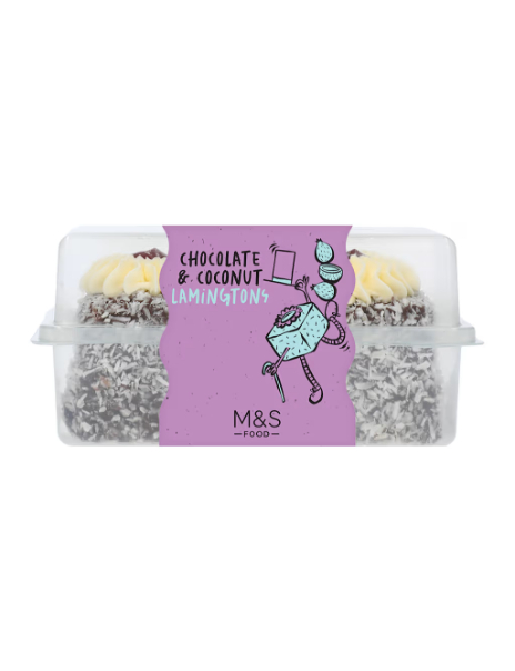 Chocolate and Coconut Lamingtons