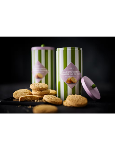 All Butter Lemon Shortbread Rounds