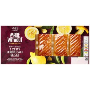 Made Without 5 Zesty Lemon Cake Slices