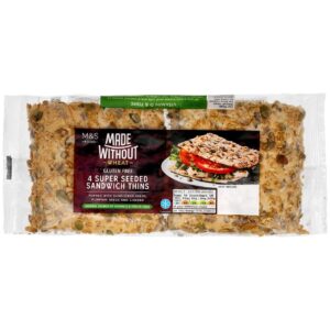 Gluten Free Super Seeded Sandwich Thins.