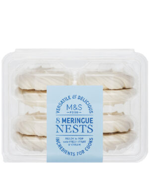 8 Meringue Nests