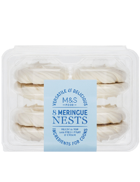 8 Meringue Nests 8 Meringue Nests