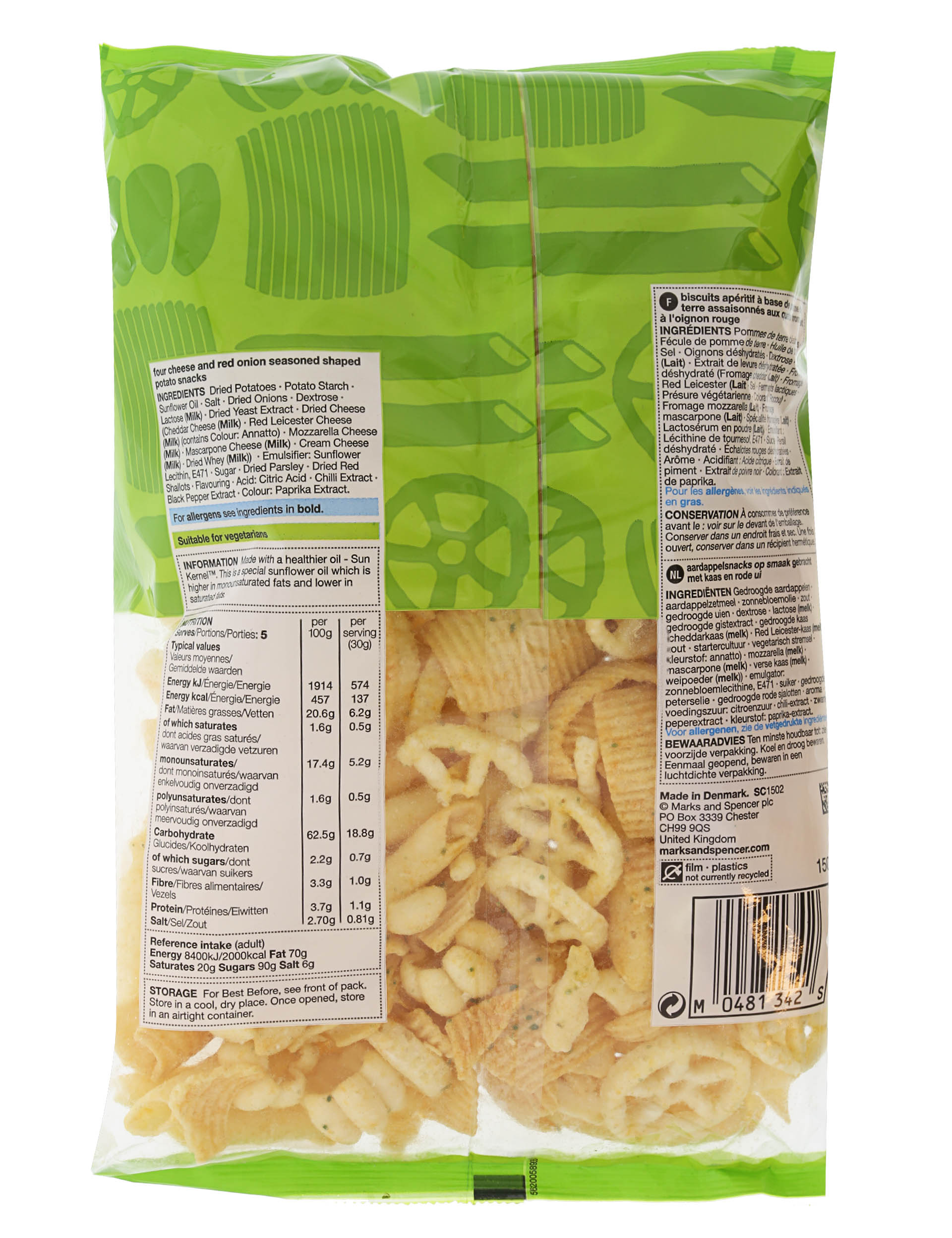 Four Cheese And Onion Combo Mix