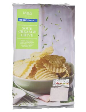 Reduced Fat Crisps Sour Cream & Chives