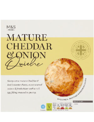 Cheese & Onion Quiche