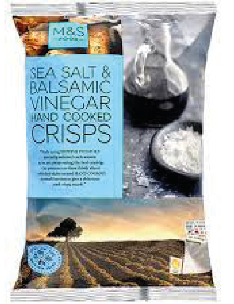 Hand Cooked Salt & Vinegar Crisps Hand Cooked Salt & Vinegar Crisps