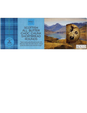 All Butter Belgian Choc Chunk Shortbread Rounds